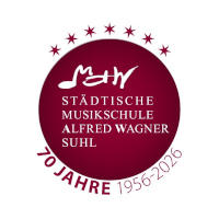 2026 musikschule suhl kreis logo 70 jahre 7 sterne 1