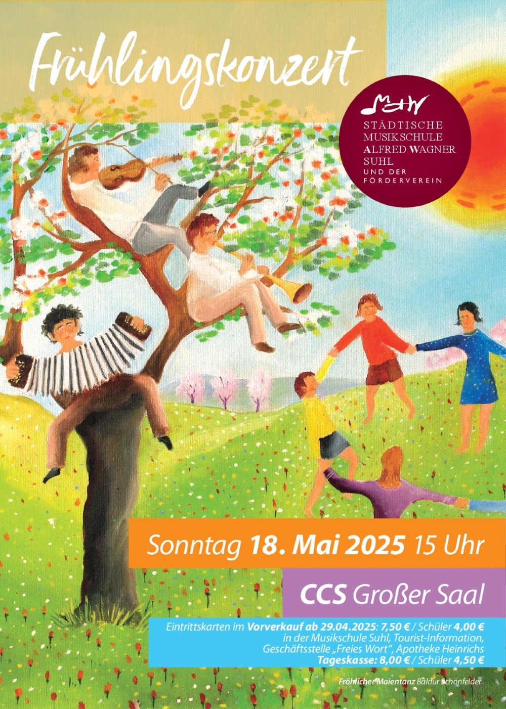 2025 musikschule suhl fruehlingskonzert plakat din a4 druck