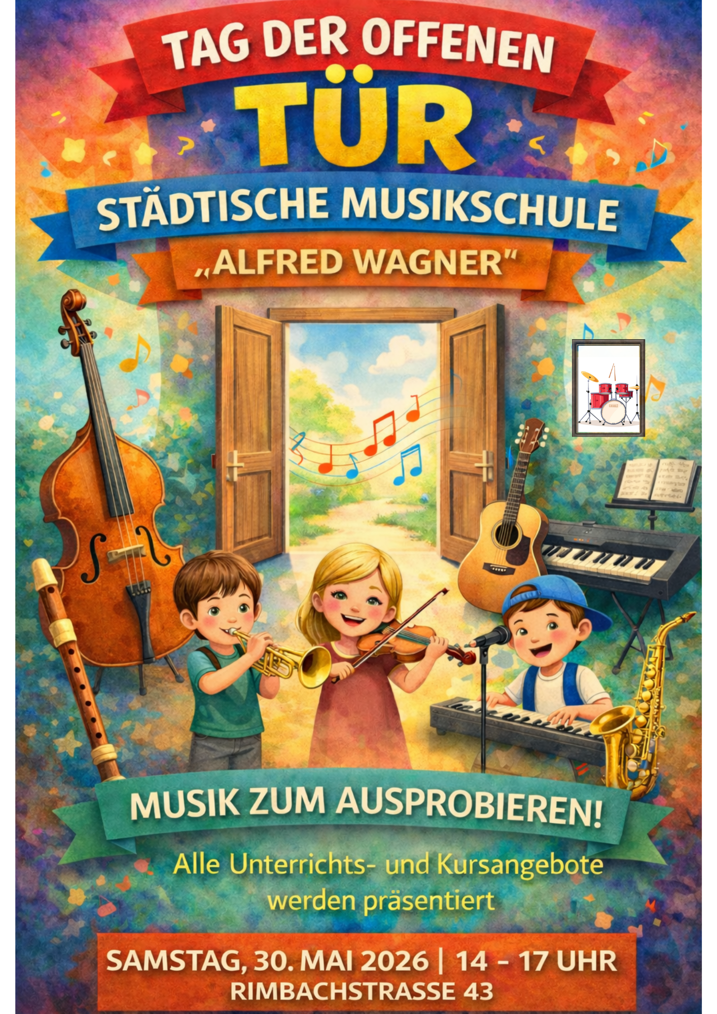 Tag der offenen Tür Plakat